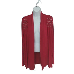 Belldini Burgundy Open  Cardigan S